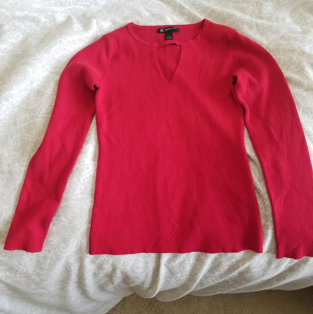 I.N.C. Gently worn Red sweater.